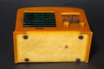 Fada 53 Catalin Radio in Yellow + Blue - Great Color Combo